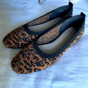 Sanctuary flats in leopard print